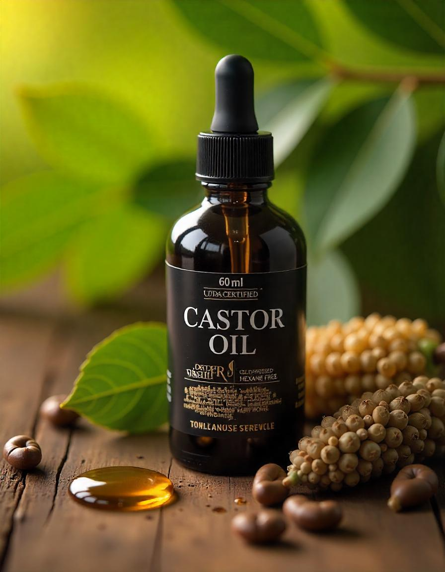 Organic USDA Certified Castor Oil 